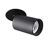 Kanlux LED GU10 plafondspot inbouw richtbaar zwart rond - Enkelvoudig voor 1 LED GU10 spot Kanlux LED GU10 plafondspot inbouw richtbaar zwart rond - Enkelvoudig voor 1 LED GU10 spot