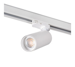 Kanlux LED GU10 railspot wit - 3-Fase universeel - Enkelvoudig voor 1 LED GU10 spot Kanlux LED GU10 railspot wit - 3-Fase universeel - Enkelvoudig voor 1 LED GU10 spot