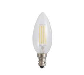 Spectrum LED Filament lamp E14 - C35 - 4W vervangt 40W - 2700K warm wit licht Spectrum LED Filament lamp E14 - C35 - 4W vervangt 40W - 2700K warm wit licht