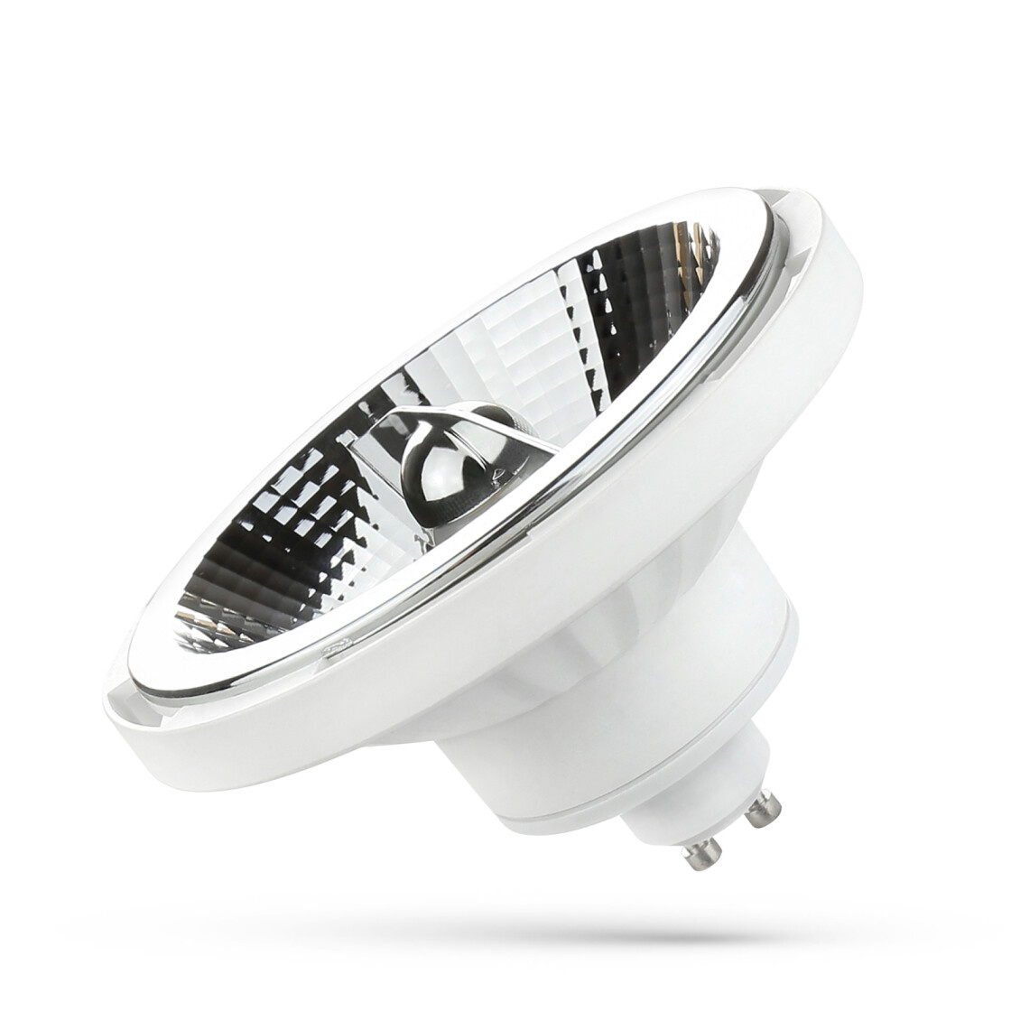 Oven Duur vegetarisch LED Spot G53 AR111 12V - 12W vervangt 80W - 3000K - 20° lichtspreiding -  Ledlichtdiscounter.nl