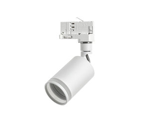 Spectrum LED railspot mini wit met opale ring - 3-Fase universeel - GU10 aansluiting Spectrum LED railspot mini wit met opale ring - 3-Fase universeel - GU10 aansluiting