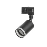 Spectrum LED railspot mini zwart met opale ring - 3-Fase universeel - GU10 aansluiting Spectrum LED railspot mini zwart met opale ring - 3-Fase universeel - GU10 aansluiting