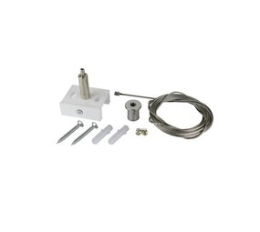 Spectrum LED Railspot Track Ophangset - Wit - per staaldraad van 3 meter Spectrum LED Railspot Track Ophangset - Wit - per staaldraad van 3 meter