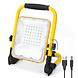 LED Werklamp oplaadbaar IP65 - 30W 1000 Lumen - 6500K daglicht wit - Tot 12 uur gebruik LED Werklamp oplaadbaar IP65 - 30W 1000 Lumen - 6500K daglicht wit - Tot 12 uur gebruik