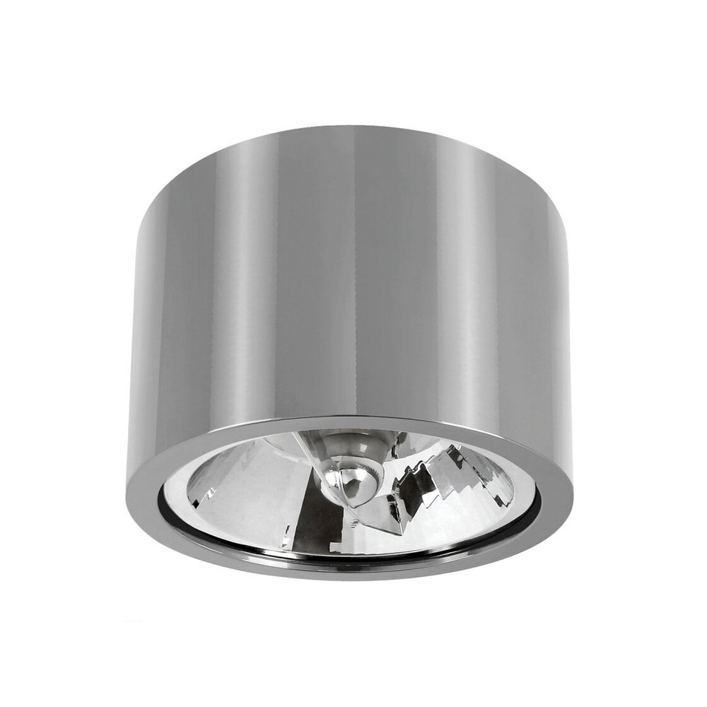 Spectrum OP=OP LED Plafondspot - GU10 AR111 - 120x105mm - Zilver Spectrum OP=OP LED Plafondspot - GU10 AR111 - 120x105mm - Zilver