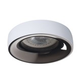 Kanlux LED inbouwspot - 1x GU10 - Zaagmaat 74mm - Buitenmaat 89mm - Wit - Grijs - Rond