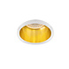 Kanlux OP=OP LED GU10 inbouwspot wit-goud rond - Enkelvoudig voor 1 LED GU10 spot Kanlux OP=OP LED GU10 inbouwspot wit-goud rond - Enkelvoudig voor 1 LED GU10 spot