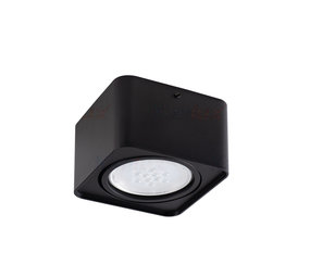 Kanlux LED Plafondspot - 1xGU10 AR111 - 150x150x90mm - Aluminium Zwart Kanlux LED Plafondspot - 1xGU10 AR111 - 150x150x90mm - Aluminium Zwart