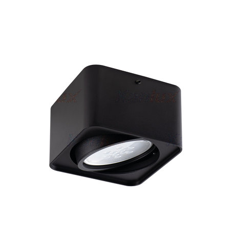 Kanlux LED Plafondspot - 1xGU10 AR111 - 150x150x90mm - Aluminium Zwart
