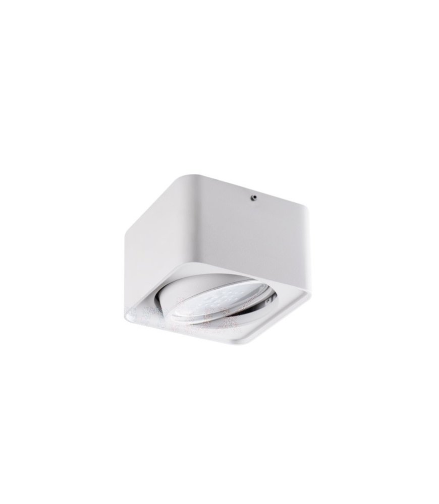 Kanlux LED Plafondspot TUBEO - GU10 AR111 - excl. LED spot - Mat wit Kanlux LED Plafondspot TUBEO - GU10 AR111 - excl. LED spot - Mat wit