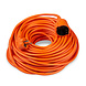 Technik Verlengsnoer 30 meter - H05VV-F3G1,5 geaard - Oranje Technik Verlengsnoer 30 meter - H05VV-F3G1,5 geaard - Oranje