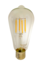 LED Filament lamp dimbaar - ST64 Edison Helderglas - E27 Fitting  - 4W 390Lm - 2700K warm wit |  Vervangt 40W