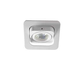 Kanlux LED GU10 inbouwspot wit vierkant - Enkelvoudig voor 1 LED GU10 spot Kanlux LED GU10 inbouwspot wit vierkant - Enkelvoudig voor 1 LED GU10 spot