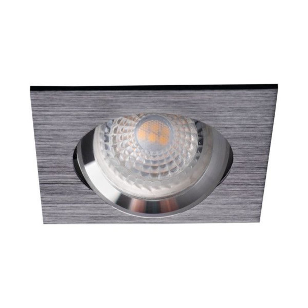 Kanlux LED inbouwspot  zwart - Zaagmaat 70-75mm buitenmaat 82x82mm Kanlux LED inbouwspot  zwart - Zaagmaat 70-75mm buitenmaat 82x82mm