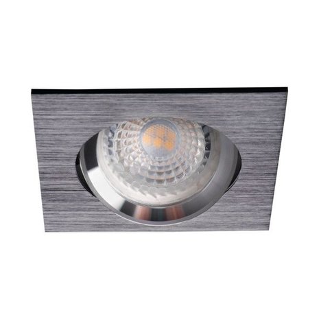 Kanlux LED inbouwspot  zwart - Zaagmaat 70-75mm buitenmaat 82x82mm Kanlux LED inbouwspot  zwart - Zaagmaat 70-75mm buitenmaat 82x82mm