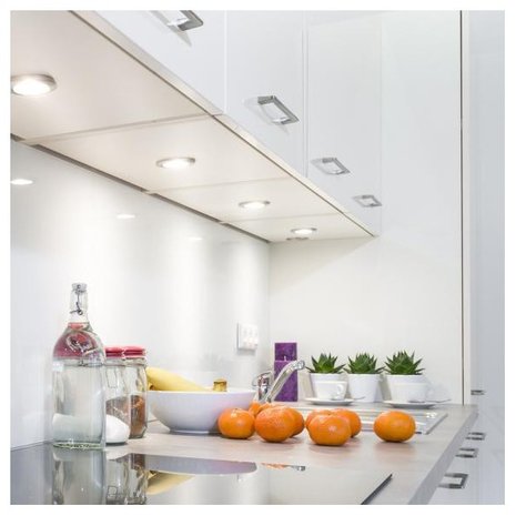 Welsprekend Maak plaats keuken LED opbouwlamp rond met sensor - 2.9W - 3000K - IP20a -  Ledlichtdiscounter.nl