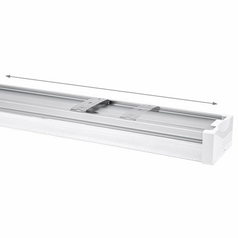 Spectrum LED Plafondarmatuur 120cm - 40W 5100lm - 4000K 840  - IP44 - 5 jaar garantie