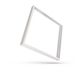 Spectrum LED paneel opbouw - 60x60cm Framesysteem - Wit aluminium - 4,5cm hoog incl. schroeven