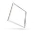 LED paneel opbouw - 60x60cm Framesysteem - Wit aluminium - 4,5cm hoog incl. schroeven LED paneel opbouw - 60x60cm Framesysteem - Wit aluminium - 4,5cm hoog incl. schroeven