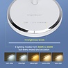 LED Bureaulamp 8W dimbaar 3000k tot 6000K - wit - opvouwbaar LED Bureaulamp 8W dimbaar 3000k tot 6000K - wit - opvouwbaar