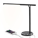 LED Bureaulamp 8W dimbaar 3000k tot 6000K - zwart - opvouwbaar LED Bureaulamp 8W dimbaar 3000k tot 6000K - zwart - opvouwbaar