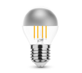 Modee LED Filament kopspiegellamp - E27 P45 4W - 2700K warm wit licht Modee LED Filament kopspiegellamp - E27 P45 4W - 2700K warm wit licht