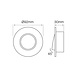 LED Line voor de snelle beslisser OP=OP Inbouwspot wit - kantelbaar - zaagmaat 80mm - buitenmaat 92mm LED Line voor de snelle beslisser OP=OP Inbouwspot wit - kantelbaar - zaagmaat 80mm - buitenmaat 92mm