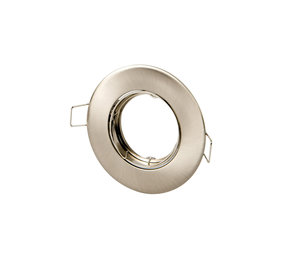 LED Line voor de snelle beslisser Inbouwspot geborsteld staal rond - kantelbaar - zaagmaat 80mm - buitenmaat 92mm LED Line voor de snelle beslisser Inbouwspot geborsteld staal rond - kantelbaar - zaagmaat 80mm - buitenmaat 92mm