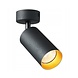 LED plafondspot mat zwart - 1 verstelbare spot - GU10 aansluiting LED plafondspot mat zwart - 1 verstelbare spot - GU10 aansluiting