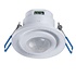 Bewegingssensor inbouw 360° -  IP20 - PIR infrarood bewegingsmelder - 230V max. 800W  - Kantelbaar - Wit