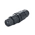 Waterdichte kabelverbinder 3-polig - voor 0.5 - 3-polig - voor 0.5 - 1mm² - IP68 - geschikt voor 2- en 3-aderige kabel Waterdichte kabelverbinder 3-polig - voor 0.5 - 3-polig - voor 0.5 - 1mm² - IP68 - geschikt voor 2- en 3-aderige kabel