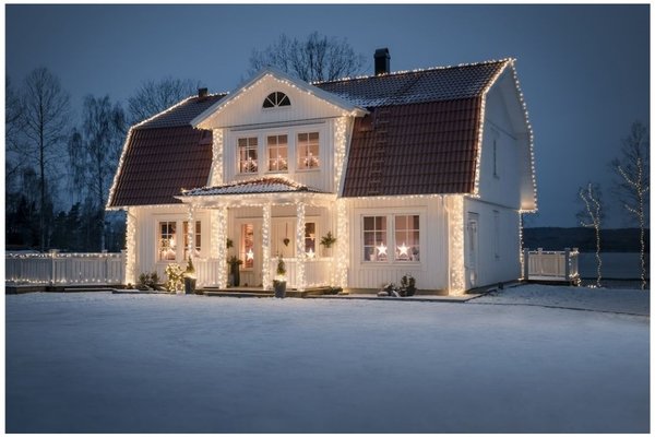 LCB LED Lichtnet IP44 - 2 meter 14W - 104 LEDS - 2600K warm wit licht - koppelbaar LCB LED Lichtnet IP44 - 2 meter 14W - 104 LEDS - 2600K warm wit licht - koppelbaar