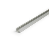 LCB U-profiel - Diep - Aluminium | 1 Meter - Binnenmaat 1000 x 12 x 16MM - Buitenmaat 1000 x 16 x 16MM