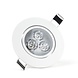 LED inbouwspot Dimbaar - 3W vervangt 25W - 4000K helder wit licht - Kantelbaar LED inbouwspot Dimbaar - 3W vervangt 25W - 4000K helder wit licht - Kantelbaar