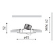 LED inbouwspot Dimbaar - 5W vervangt 50W - 2700K warm wit licht - Kantelbaar LED inbouwspot Dimbaar - 5W vervangt 50W - 2700K warm wit licht - Kantelbaar