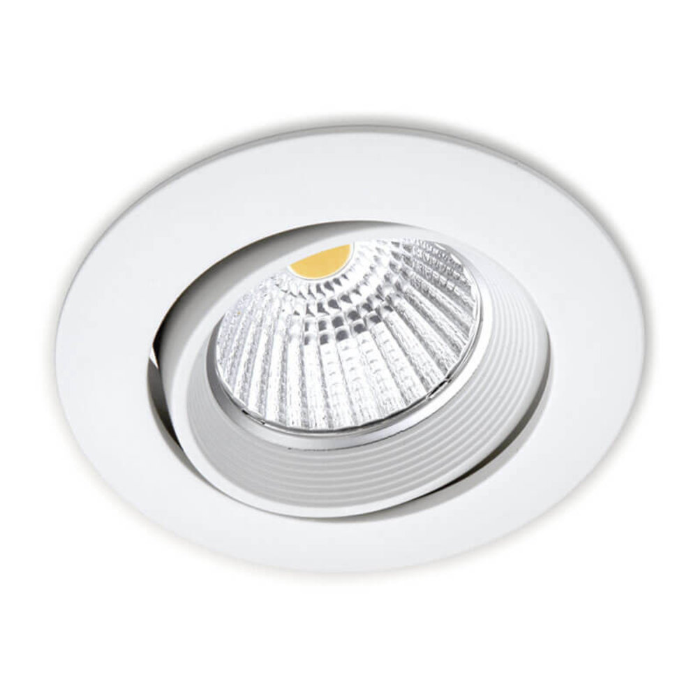 LCB LED inbouwspot Dimbaar - 7W vervangt 70W - 4000K helder wit licht - Kantelbaar