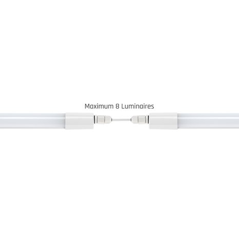 Spectrum LED Armatuur Limea - 150cm 45W 115lm p/w - 4000K 840 - IP65 spatwaterdicht - Doorkoppelbaar Spectrum LED Armatuur Limea - 150cm 45W 115lm p/w - 4000K 840 - IP65 spatwaterdicht - Doorkoppelbaar