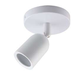 Spectrum LED Opbouwspot - GU10 Fitting - Wit - IP20 - 360° Draaibaar - Wit | Exclusief Lichtbron