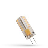 Spectrum LED siliconen G4  - 2W vervangt 17W - 3000K warm wit licht