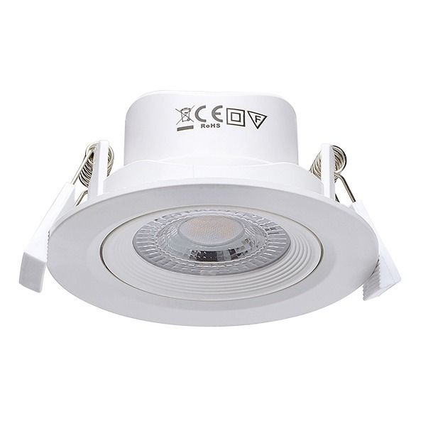 Spot LED encastrable 7W 24°/60° trou 75mm