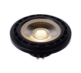 Lucide OP=OP LED AR111 GU10 - 12W DIM - 2200K-3000K - 38° - Keramisch - Zwart Lucide OP=OP LED AR111 GU10 - 12W DIM - 2200K-3000K - 38° - Keramisch - Zwart