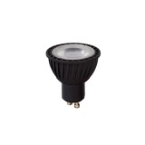 Lucide OP=OP LED GU10 - 5W DIM - 3000K 830 - 38° - Keramisch - Zwart Lucide OP=OP LED GU10 - 5W DIM - 3000K 830 - 38° - Keramisch - Zwart
