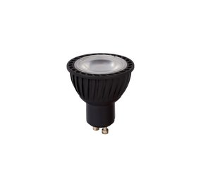 Lucide OP=OP LED GU10 - 5W DIM - 3000K 830 - 38° - Keramisch - Zwart