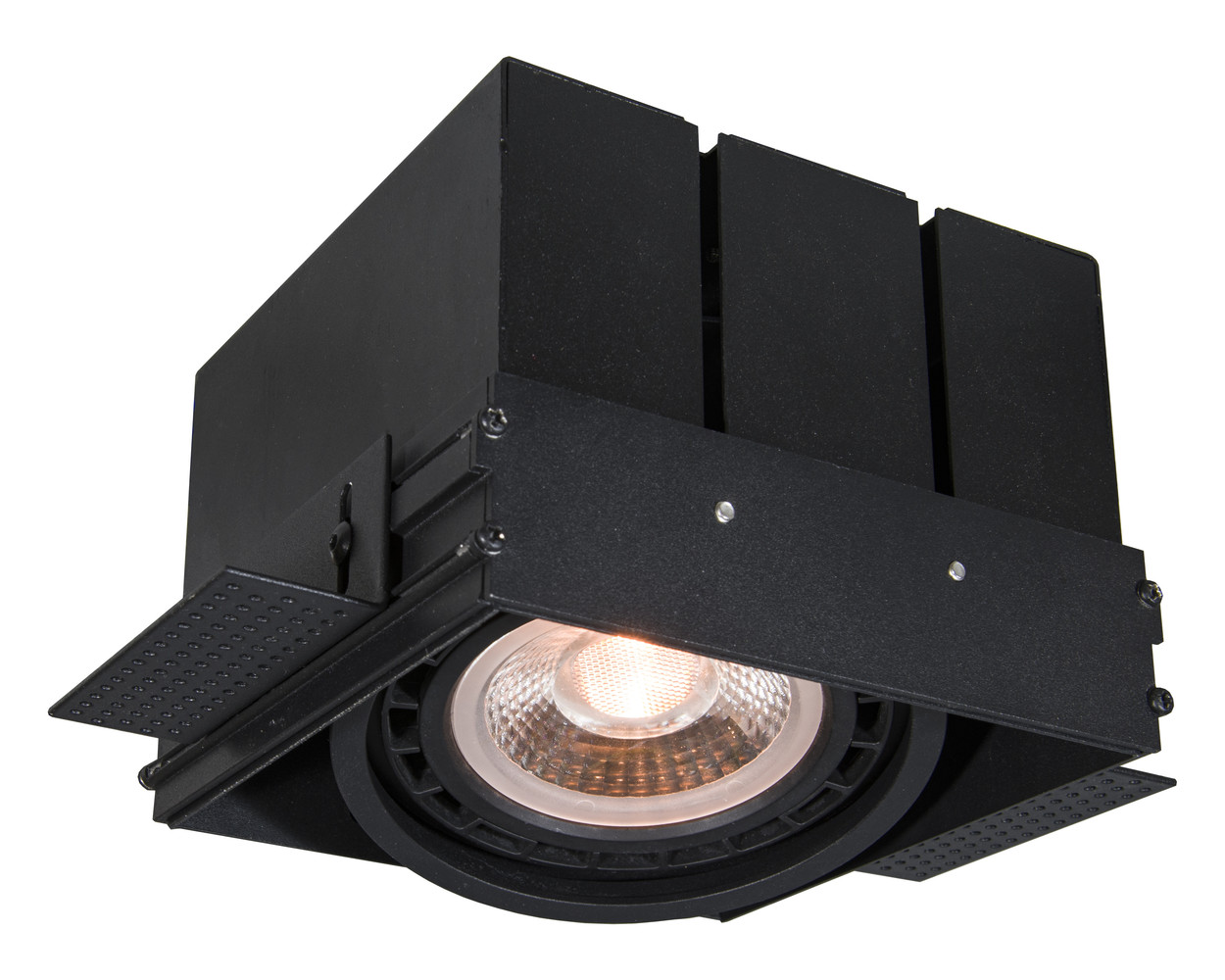 Lucide TRIMLESS Inbouwspot Zwart | Naadloos & Kantelbaar | GU10