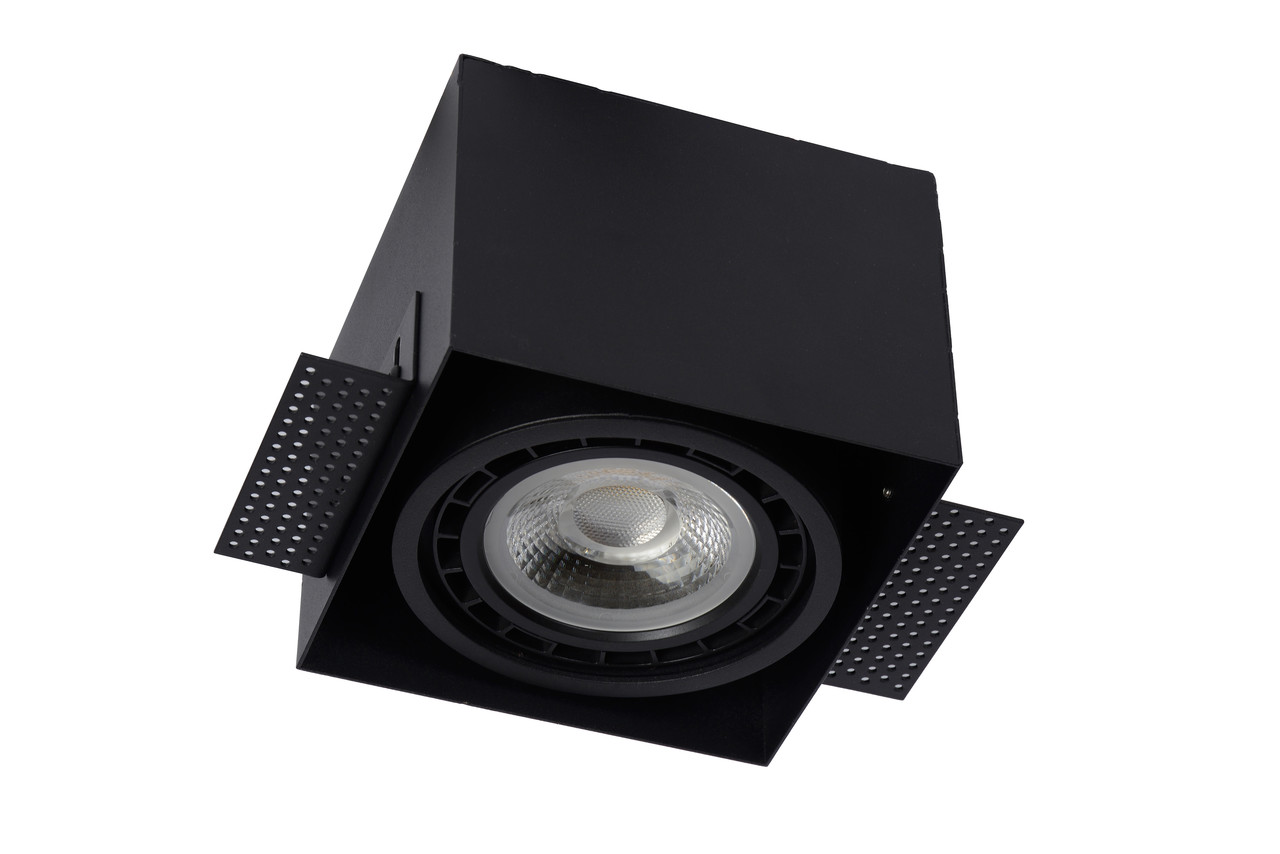 Lucide TRIMLESS Inbouwspot Zwart | Naadloos & Kantelbaar | GU10