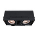 Lucide Lucide TRIMLESS - Inbouwspot - 2xGU10 - Zwart Lucide Lucide TRIMLESS - Inbouwspot - 2xGU10 - Zwart
