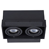 Lucide LED inbouwspot zwart TRIMLESS - 2x GU10 fitting - zwart - 230V max. 2x 50W Lucide LED inbouwspot zwart TRIMLESS - 2x GU10 fitting - zwart - 230V max. 2x 50W