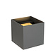 Lucide XIO Wandlamp-Grijs-LED Dimb.-1xG9-4W-2700K-Alumin. Lucide XIO Wandlamp-Grijs-LED Dimb.-1xG9-4W-2700K-Alumin.