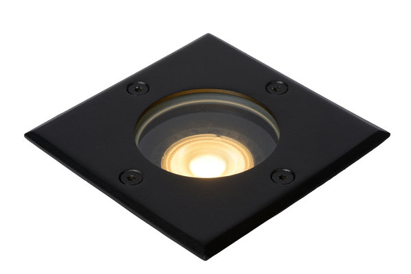 Lucide Lucide BILTIN - Grondspot Buiten - 1xGU10 - IP67 - Zwart Lucide Lucide BILTIN - Grondspot Buiten - 1xGU10 - IP67 - Zwart