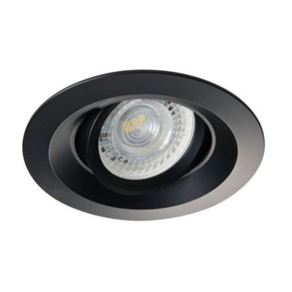 Kanlux LED inbouwspot Colie mat zwart - Zaagmaat 75mm - verdiept